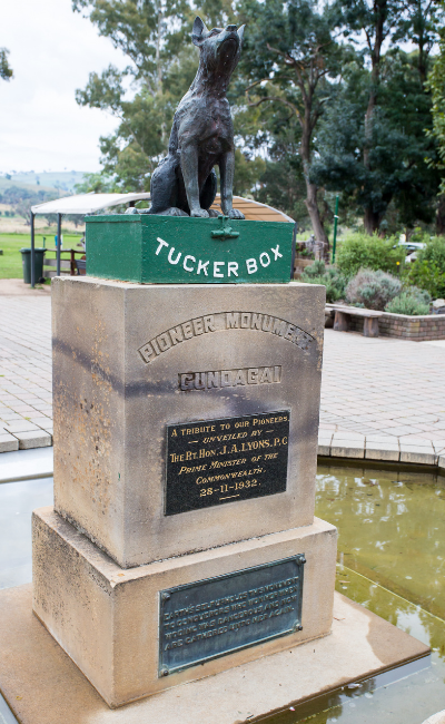 Dog and the Tuckerbox